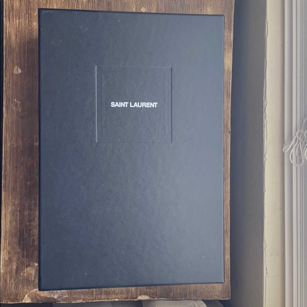 Authentic Saint Laurent shoebox